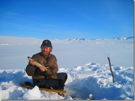 Angus and lake trout